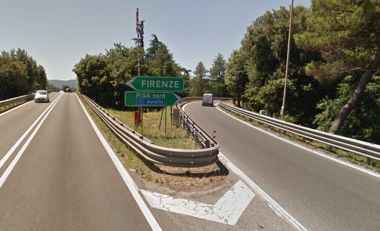 Chiusura notturna dell’A11 Firenze-Pisa Nord per lavori di manutenzione