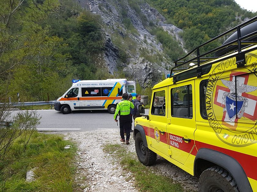 Escursionista muore dopo una caduta sulle Alpi Apuane